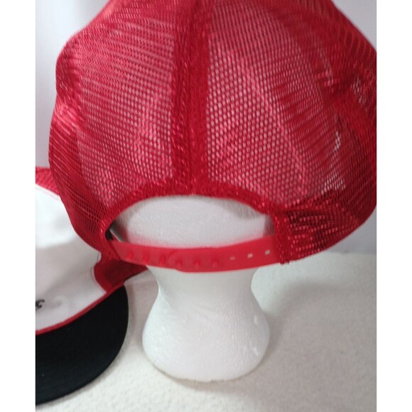 Vintage Atlanta Falcons Trucker Rope Hat 1980s NFL Snapback Mesh Sports Unlimite - Picture 3 of 6